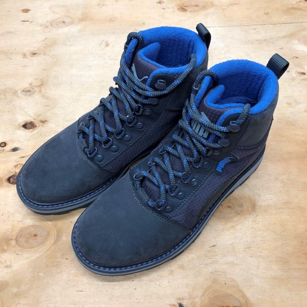 Women's Puma Casual Fashion Boots Blue Size 6,5